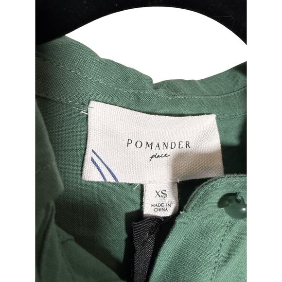 Tuckernuck Pomander Place Polly Mini Dress in Green NWT Sz. XS - Picture 5 of 9